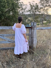 Load image into Gallery viewer, the Sunday dress ~ pink gingham midi xs/s