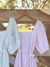 Load image into Gallery viewer, the Sunday dress ~ pink gingham midi xs/s