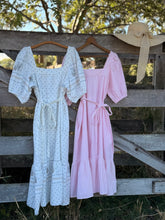 Load image into Gallery viewer, the Sunday dress ~ pink gingham midi xs/s