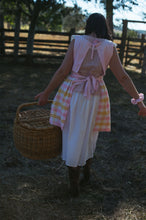 Load image into Gallery viewer, Homemakers Apron 🧺 custom order ~ yellow gingham bodice only 1 available
