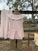 Load image into Gallery viewer, Florence custom order 🧺 dusty pink gingham only 1x available
