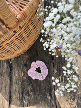 Load image into Gallery viewer, 💕musky pink gingham scrunchie
